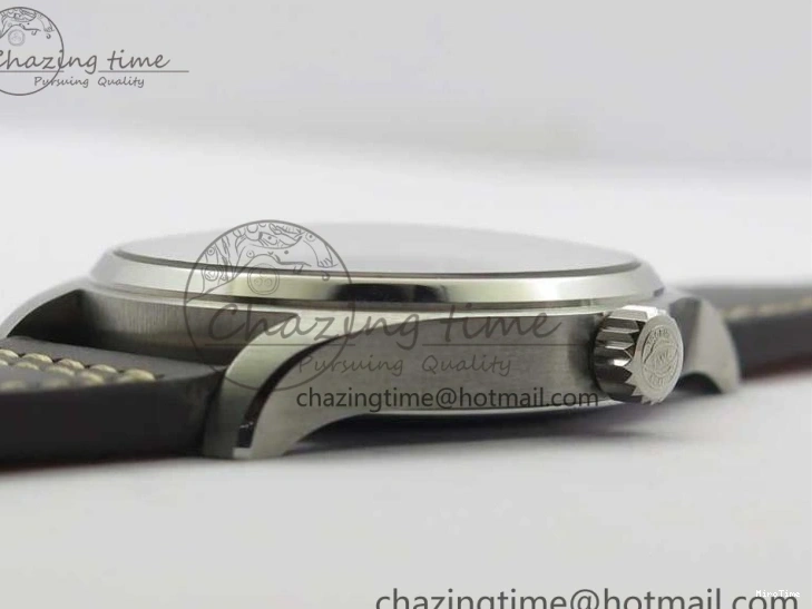 MIROTIME 0203 MARK XVIII Le Petit Prince IW327004 SS FKF 1:1 Best Edition Blue Dial On Brown Leather Strap Trendsetting 7117